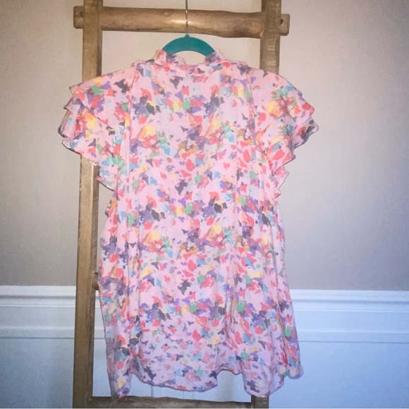 Floral Ruffle Blouse - Picture 2 of 4